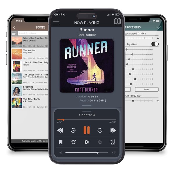 Download fo free audiobook Runner by Carl Deuker and listen anywhere on your iOS devices in the ListenBook app.