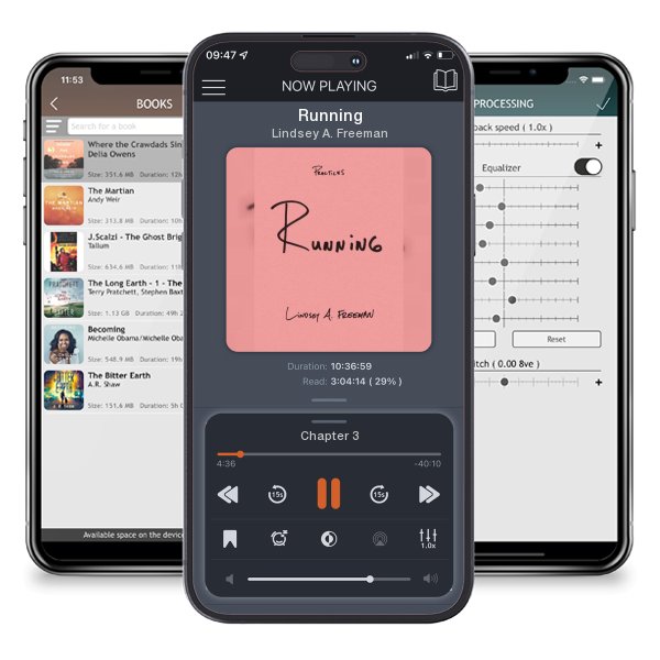 Download fo free audiobook Running by Lindsey A. Freeman and listen anywhere on your iOS devices in the ListenBook app.