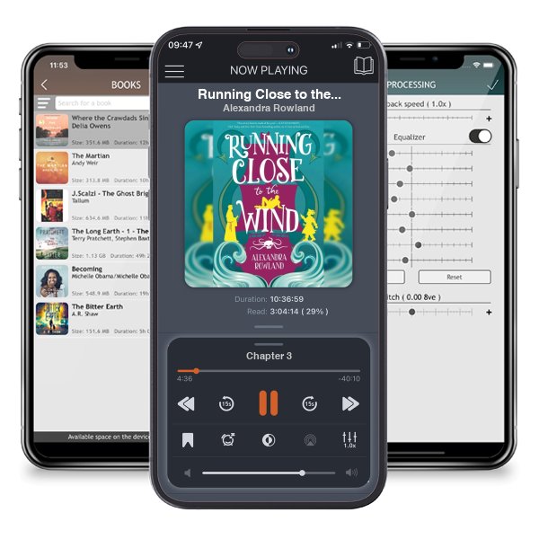 Download fo free audiobook Running Close to the Wind by Alexandra Rowland and listen anywhere on your iOS devices in the ListenBook app.