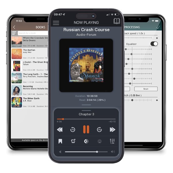 Download fo free audiobook Russian Crash Course by Audio-Forum and listen anywhere on your iOS devices in the ListenBook app.