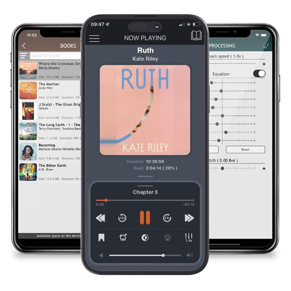 Download fo free audiobook Ruth by Kate Riley and listen anywhere on your iOS devices in the ListenBook app.