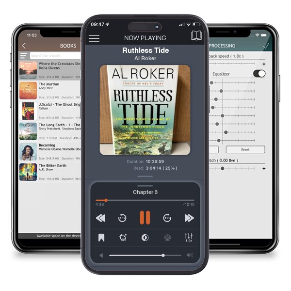 Download fo free audiobook Ruthless Tide by Al Roker and listen anywhere on your iOS devices in the ListenBook app.