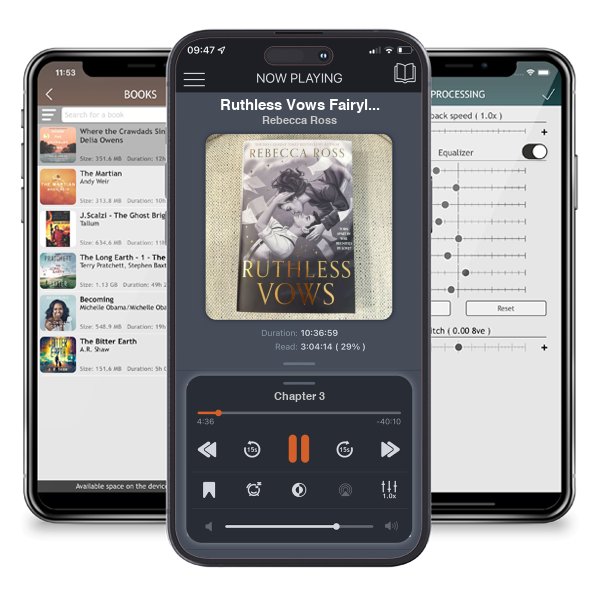 Download fo free audiobook Ruthless Vows Fairyloot exclusive signed edition by Rebecca Ross and listen anywhere on your iOS devices in the ListenBook app.