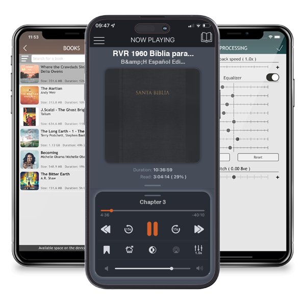 Descargar audiolibro gratis RVR 1960 Biblia para regalos y premios, negro tapa dura by B&H Español Editorial Staff y escuchar en cualquier lugar en sus dispositivos iOS en la aplicación ListenBook.