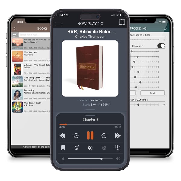 Descargar audiolibro gratis RVR, Biblia de Referencia Thompson, Tapa dura, Palabras de Jesús en Rojo, Comfort Print by Charles Thompson y escuchar en cualquier lugar en sus dispositivos iOS en la aplicación ListenBook.