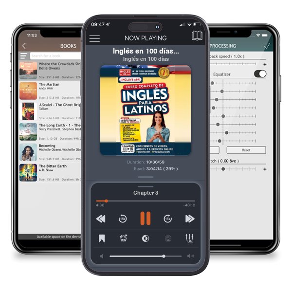 Descargar audiolibro gratis Inglés en 100 días. Inglés para latinos. Nueva Edición / English in 100 Days. The Latino's Complete English Course by Inglés en 100 días y escuchar en cualquier lugar en sus dispositivos iOS en la aplicación ListenBook.