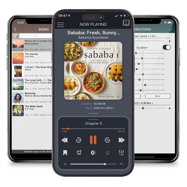 Download fo free audiobook Sababa: Fresh, Sunny Flavors from My Israeli Kitchen: A Cookbook by Adeena Sussman and listen anywhere on your iOS devices in the ListenBook app.