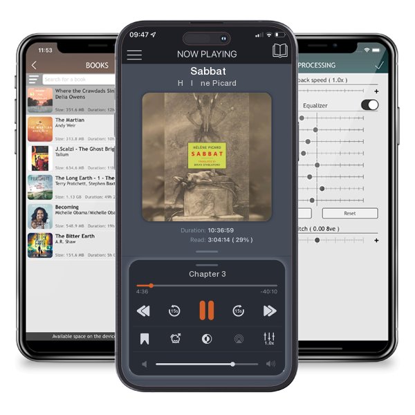 Download fo free audiobook Sabbat by Hélène Picard and listen anywhere on your iOS devices in the ListenBook app.