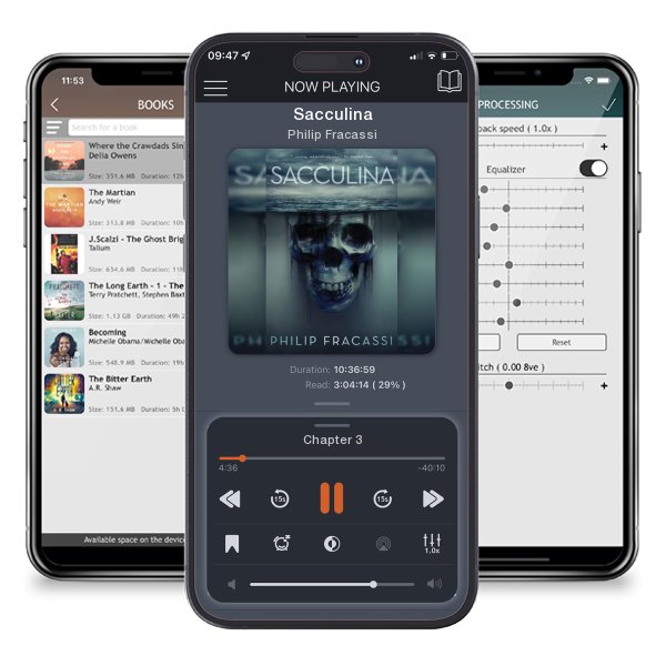 Download fo free audiobook Sacculina by Philip Fracassi and listen anywhere on your iOS devices in the ListenBook app.
