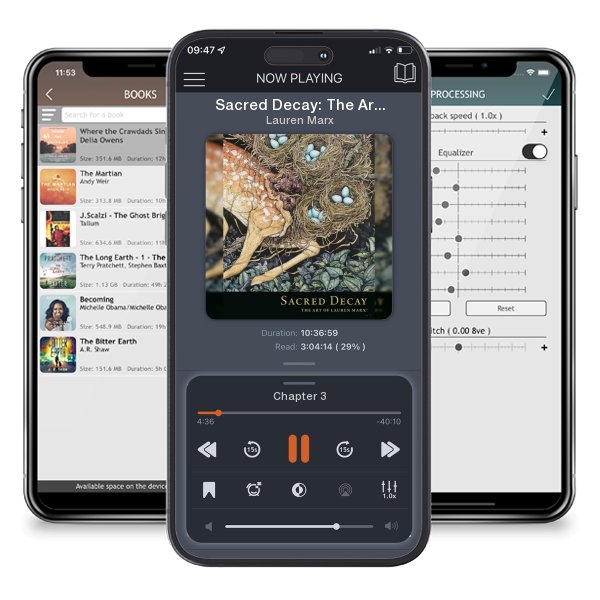 Download fo free audiobook Sacred Decay: The Art of Lauren Marx by Lauren Marx and listen anywhere on your iOS devices in the ListenBook app.