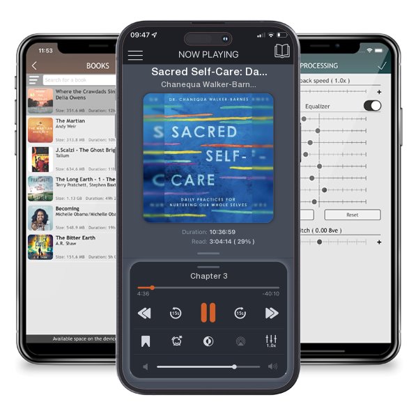 Download fo free audiobook Sacred Self-Care: Daily Practices for Nurturing Our Whole Selves by Chanequa Walker-Barnes and listen anywhere on your iOS devices in the ListenBook app.
