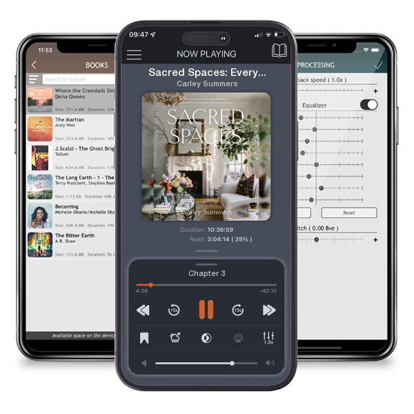 Download fo free audiobook Sacred Spaces: Everyday People and the Beautiful Homes... by Carley Summers and listen anywhere on your iOS devices in the ListenBook app.