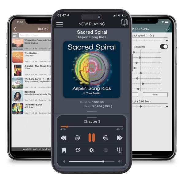 Download fo free audiobook Sacred Spiral by Aspen Song Kids and listen anywhere on your iOS devices in the ListenBook app.