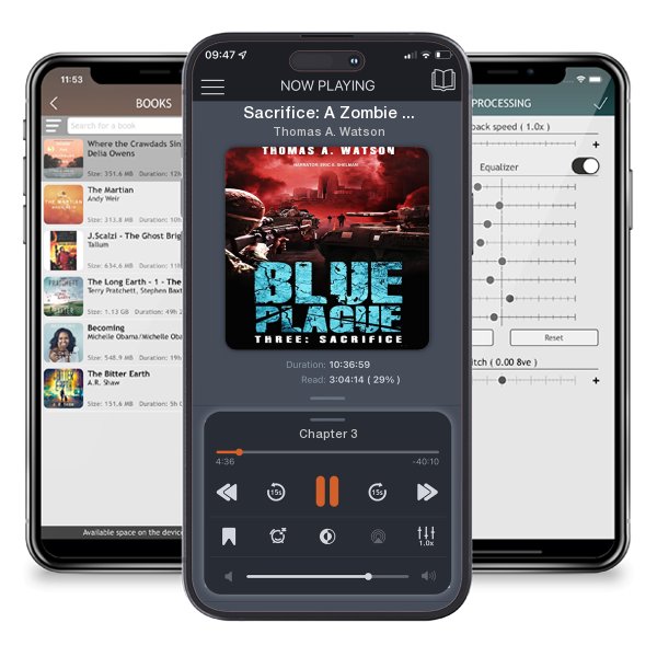 Download fo free audiobook Sacrifice: A Zombie Apocalypse Thriller by Thomas A. Watson and listen anywhere on your iOS devices in the ListenBook app.