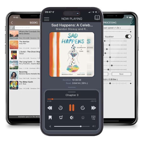 Download fo free audiobook Sad Happens: A Celebration of Tears by Brandon Stosuy and Rose Lazar and listen anywhere on your iOS devices in the ListenBook app.