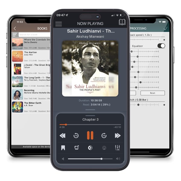 Download fo free audiobook Sahir Ludhianvi - The People's Poet by Akshay Manwani and listen anywhere on your iOS devices in the ListenBook app.
