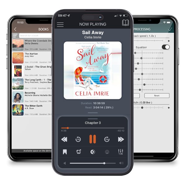 Download fo free audiobook Sail Away by Celia Imrie and listen anywhere on your iOS devices in the ListenBook app.