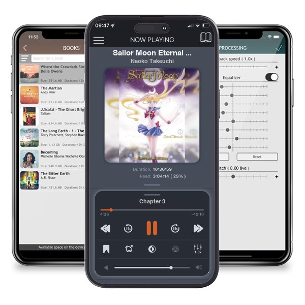 Download fo free audiobook Sailor Moon Eternal Edition 1 by Naoko Takeuchi and listen anywhere on your iOS devices in the ListenBook app.