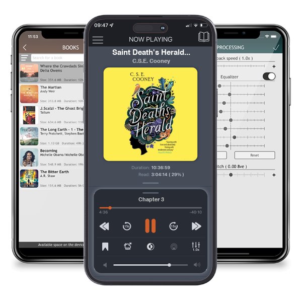 Download fo free audiobook Saint Death\'s Herald (Saint Death, #2) by C.S.E. Cooney and listen anywhere on your iOS devices in the ListenBook app.