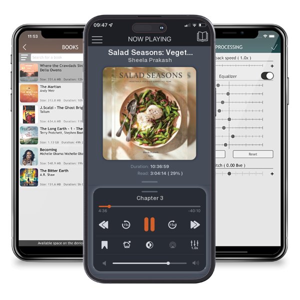 Download fo free audiobook Salad Seasons: Vegetable-Forward Dishes All Year by Sheela Prakash and listen anywhere on your iOS devices in the ListenBook app.