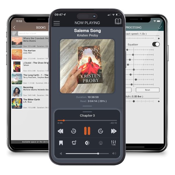 Download fo free audiobook Salems Song by Kristen Proby and listen anywhere on your iOS devices in the ListenBook app.