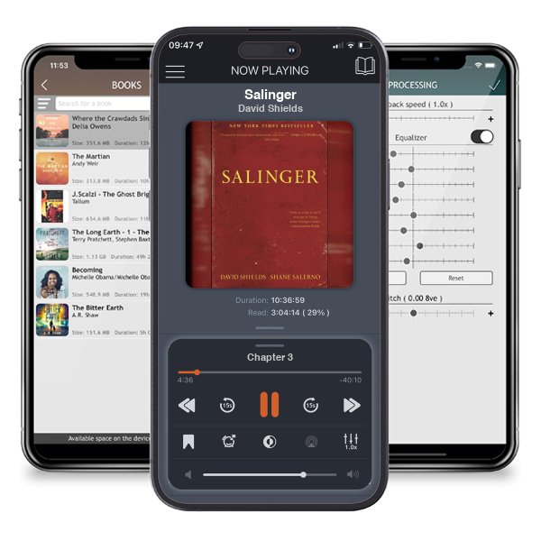 Download fo free audiobook Salinger by David Shields and listen anywhere on your iOS devices in the ListenBook app.