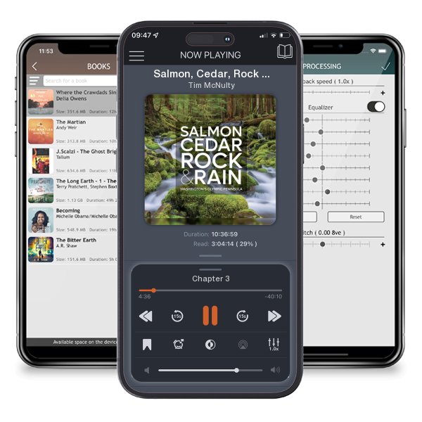 Download fo free audiobook Salmon, Cedar, Rock & Rain: Washington's Olympic Peninsula by Tim McNulty and listen anywhere on your iOS devices in the ListenBook app.