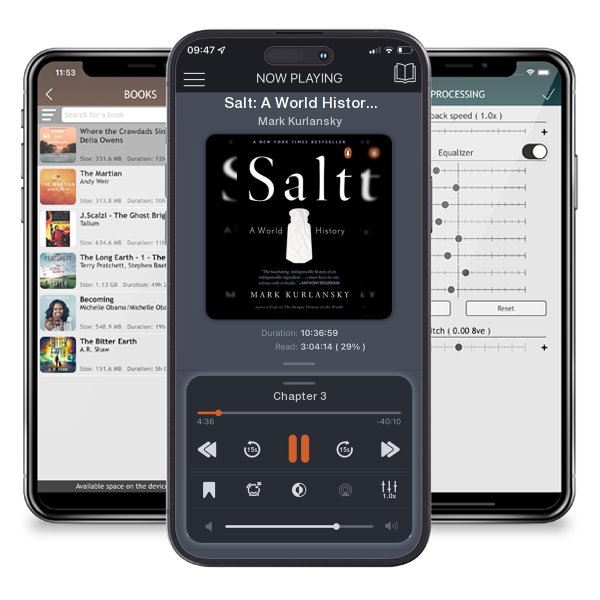 Download fo free audiobook Salt: A World History by Mark Kurlansky and listen anywhere on your iOS devices in the ListenBook app.