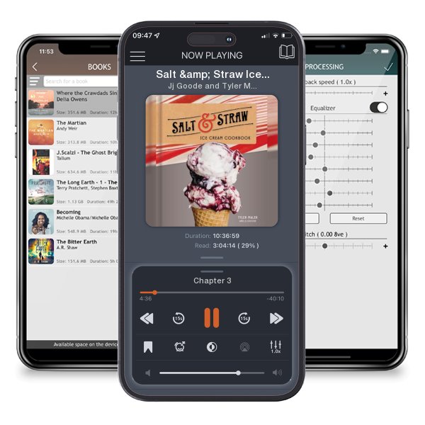 Download fo free audiobook Salt & Straw Ice Cream Cookbook by Jj Goode and Tyler Malek and listen anywhere on your iOS devices in the ListenBook app.