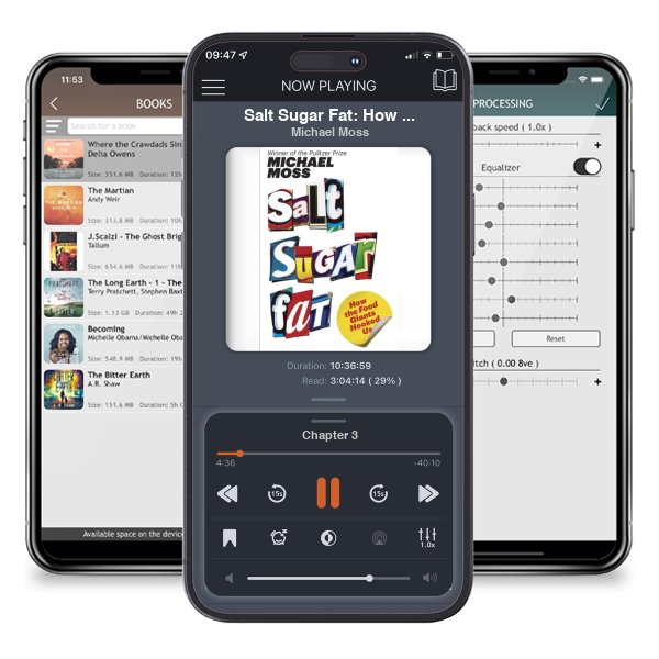 Download fo free audiobook Salt Sugar Fat: How the Food Giants Hooked Us by Michael Moss and listen anywhere on your iOS devices in the ListenBook app.