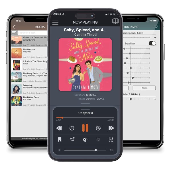 Download fo free audiobook Salty, Spiced, and A Little Bit Nice by Cynthia Timoti and listen anywhere on your iOS devices in the ListenBook app.