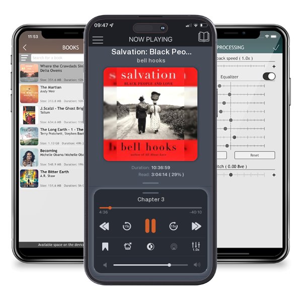 Download fo free audiobook Salvation: Black People and Love by bell hooks and listen anywhere on your iOS devices in the ListenBook app.