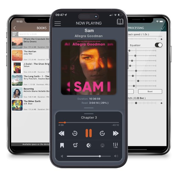 Download fo free audiobook Sam by Allegra Goodman and listen anywhere on your iOS devices in the ListenBook app.
