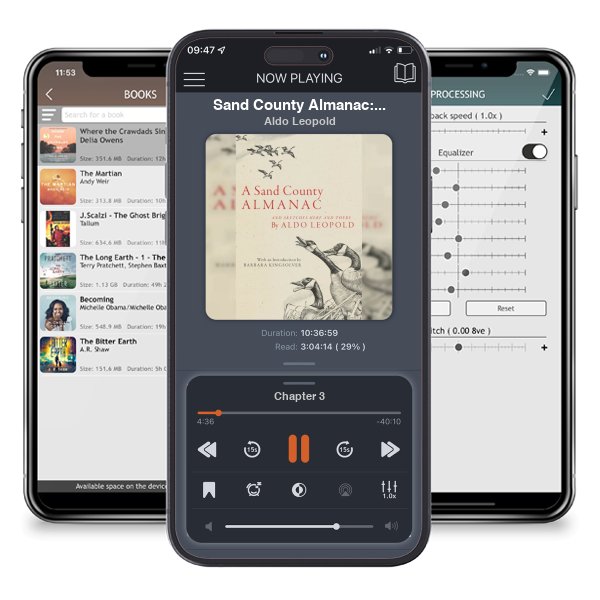 Download fo free audiobook Sand County Almanac: And Sketches Here and There by Aldo Leopold and listen anywhere on your iOS devices in the ListenBook app.