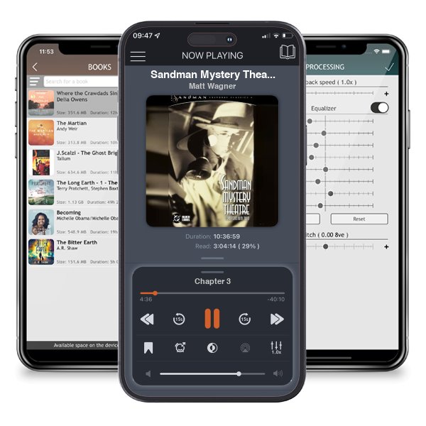 Download fo free audiobook Sandman Mystery Theatre Compendium Two by Matt Wagner and listen anywhere on your iOS devices in the ListenBook app.