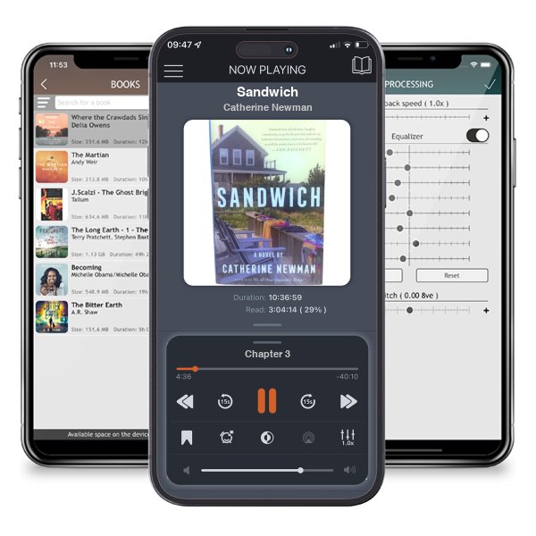 Download fo free audiobook Sandwich by Catherine Newman and listen anywhere on your iOS devices in the ListenBook app.