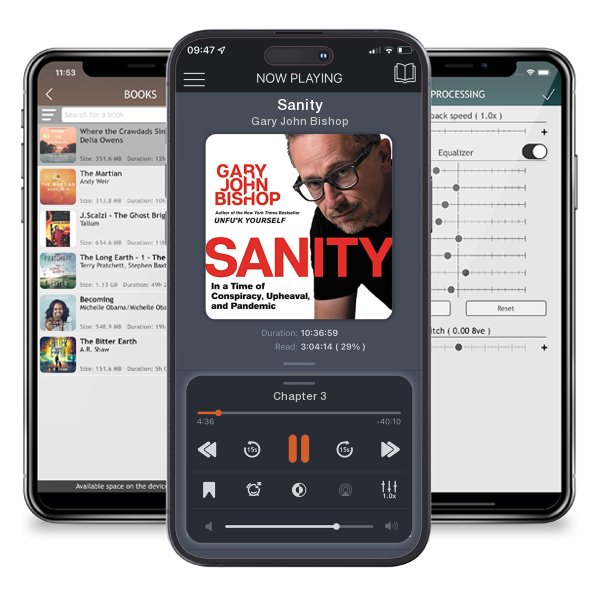 Download fo free audiobook Sanity by Gary John Bishop and listen anywhere on your iOS devices in the ListenBook app.