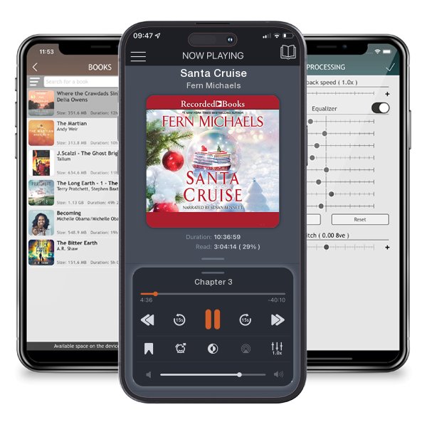 Download fo free audiobook Santa Cruise by Fern Michaels and listen anywhere on your iOS devices in the ListenBook app.