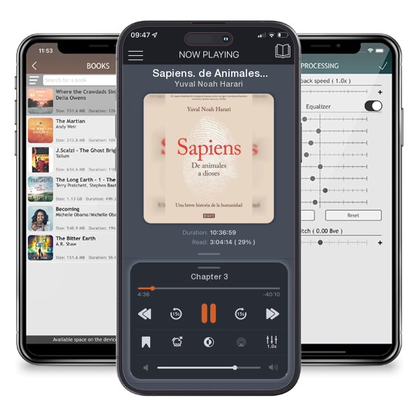Download fo free audiobook Sapiens. de Animales a Dioses / Sapiens: A Brief History of... by Yuval Noah Harari and listen anywhere on your iOS devices in the ListenBook app.