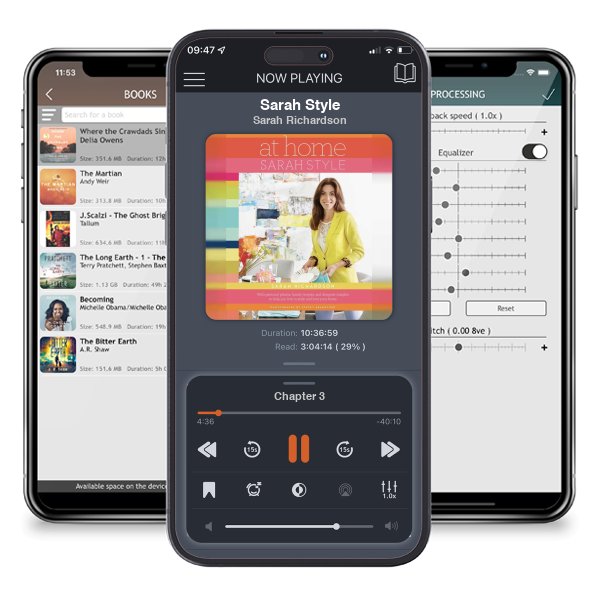 Download fo free audiobook Sarah Style by Sarah Richardson and listen anywhere on your iOS devices in the ListenBook app.