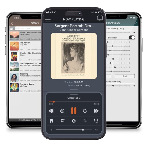 Download fo free audiobook Sargent Portrait Drawings: 42 Works (Dover Fine Art) by John Singer Sargent and listen anywhere on your iOS devices in the ListenBook app.