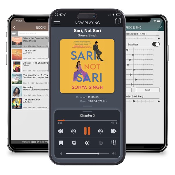 Download fo free audiobook Sari, Not Sari by Sonya Singh and listen anywhere on your iOS devices in the ListenBook app.