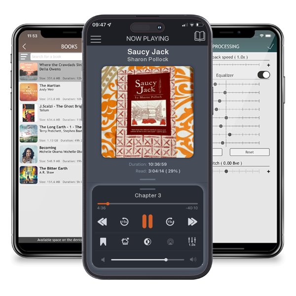 Download fo free audiobook Saucy Jack by Sharon Pollock and listen anywhere on your iOS devices in the ListenBook app.