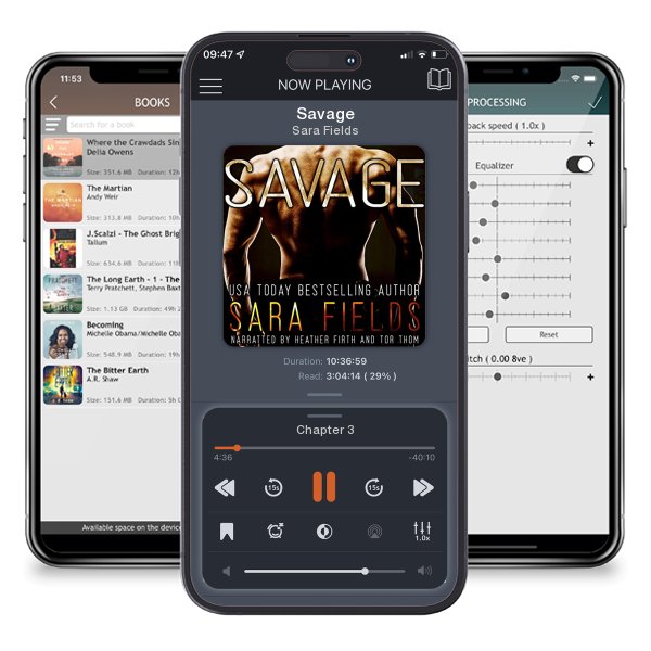 Download fo free audiobook Savage by Sara Fields and listen anywhere on your iOS devices in the ListenBook app.
