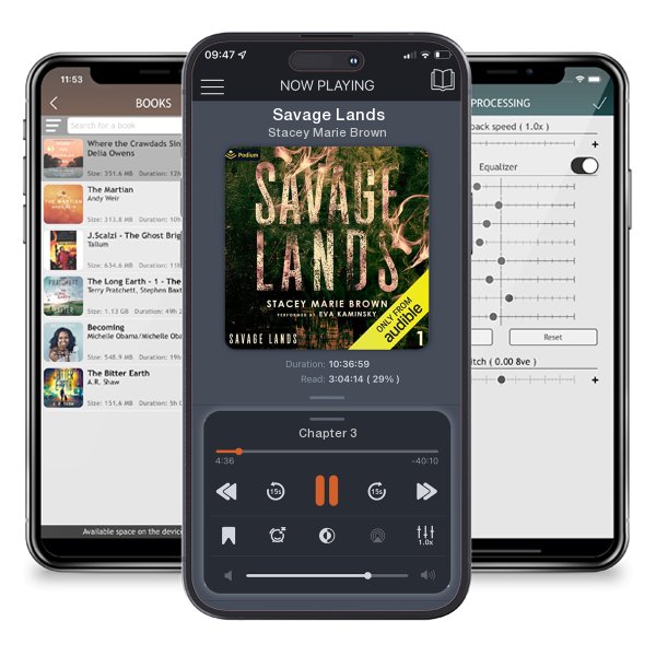 Download fo free audiobook Savage Lands by Stacey Marie Brown and listen anywhere on your iOS devices in the ListenBook app.