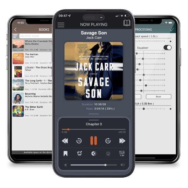 Download fo free audiobook Savage Son by Jack Carr and listen anywhere on your iOS devices in the ListenBook app.