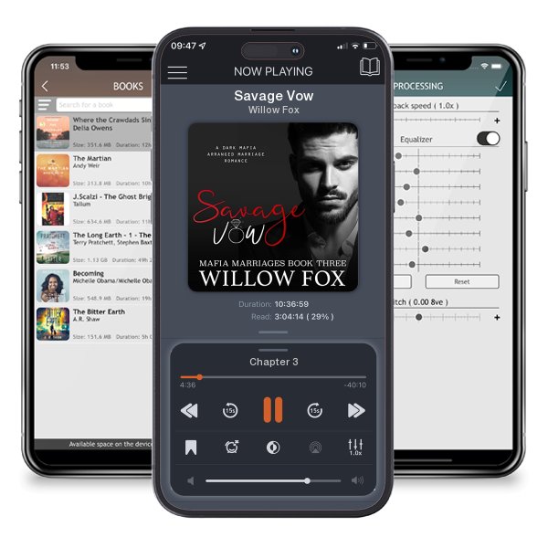 Download fo free audiobook Savage Vow by Willow Fox and listen anywhere on your iOS devices in the ListenBook app.