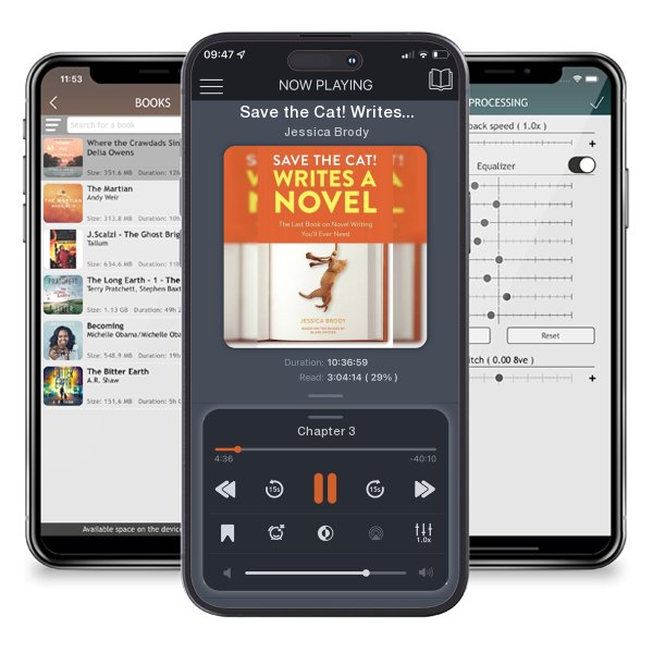 Download fo free audiobook Save the Cat! Writes a Novel: The Last Book on Novel Writing... by Jessica Brody and listen anywhere on your iOS devices in the ListenBook app.