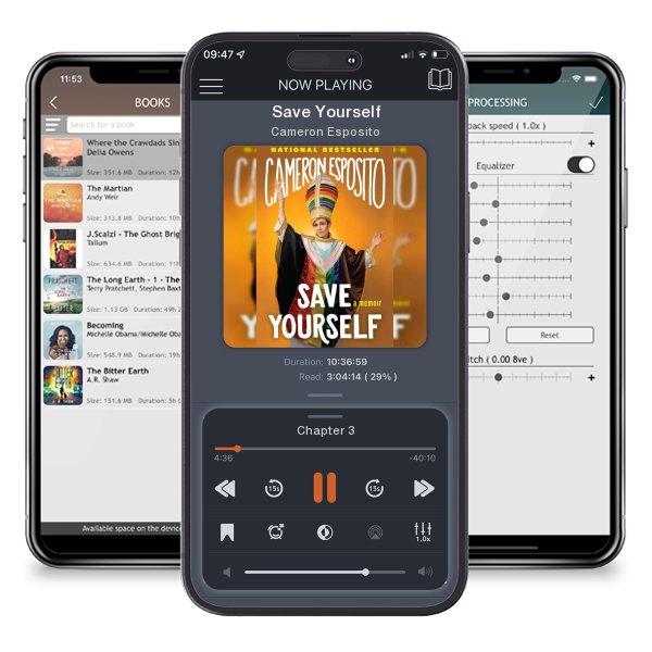 Download fo free audiobook Save Yourself by Cameron Esposito and listen anywhere on your iOS devices in the ListenBook app.