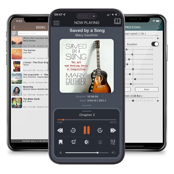 Download fo free audiobook Saved by a Song by Mary Gauthier and listen anywhere on your iOS devices in the ListenBook app.